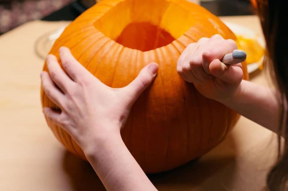 Halloween, carving, tools