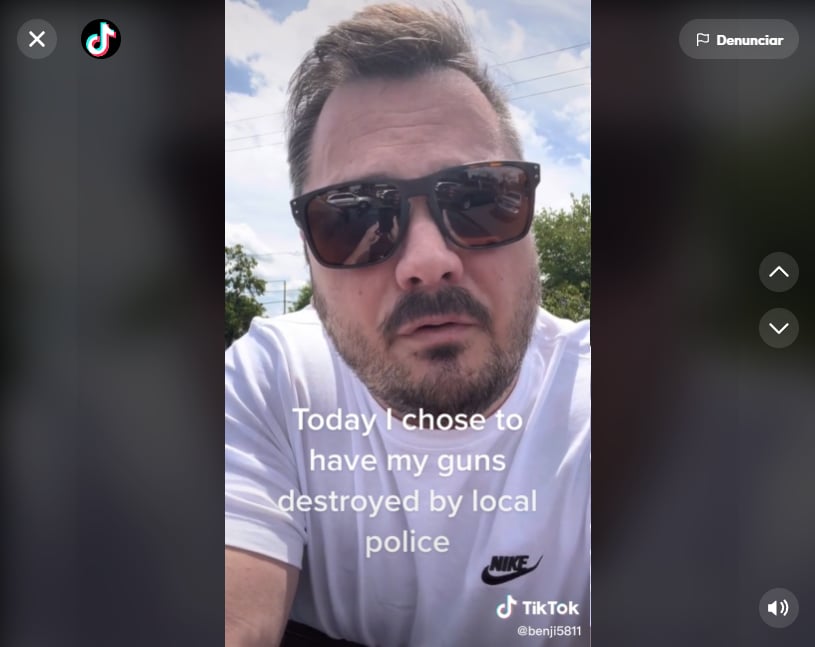 The video of Ben Beers went viral immediately