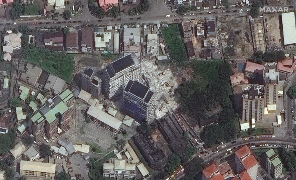 Al menos 36 muertos por derrumbe de edificio en Nigeria (FOTOS)