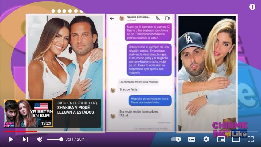 Gaby Espino fue engañada