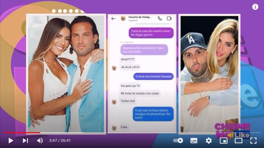Gaby Espino fue engañada