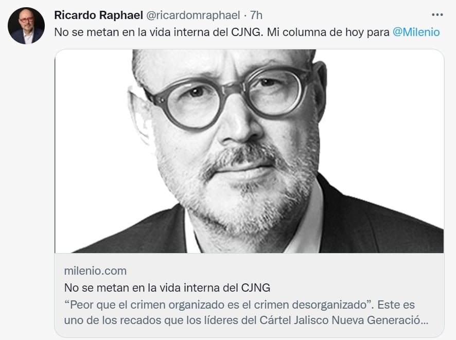 Mencho enfermo CJNG