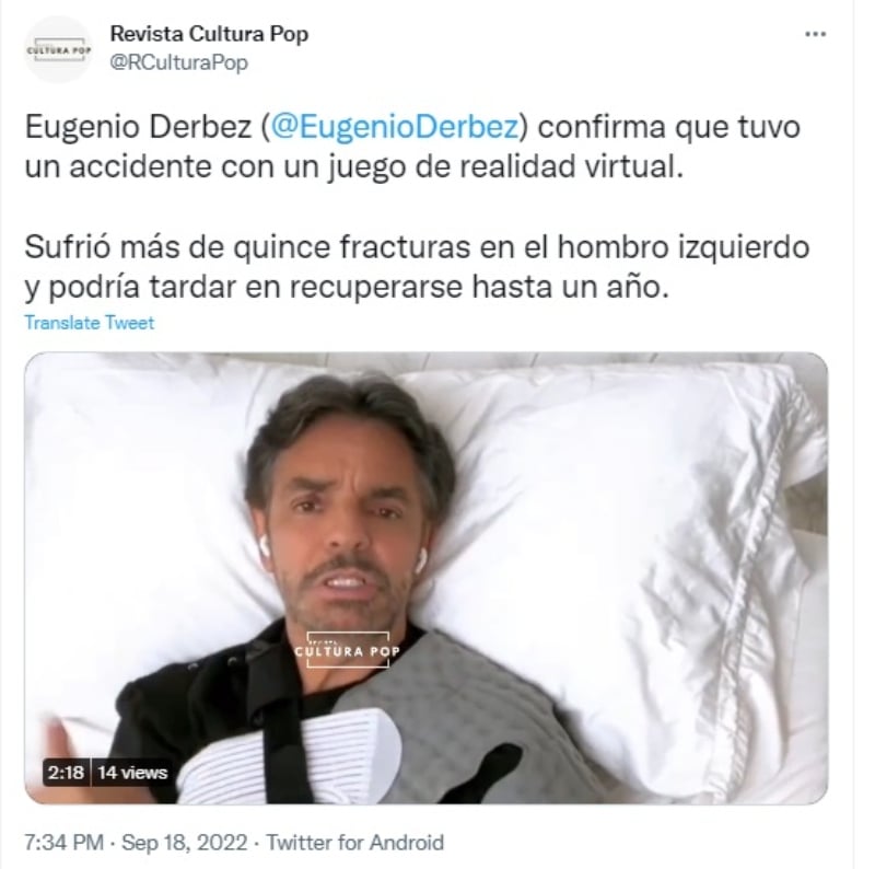 Cuenta la verdad de su caída