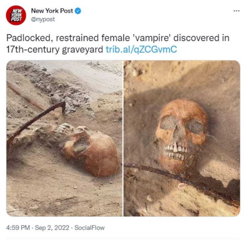 The discovery of other skeletons