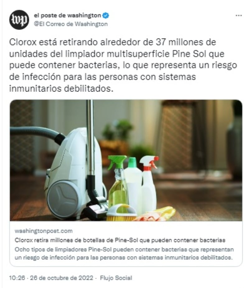 Productos producidos entre enero de 2021 y septiembre de 2022