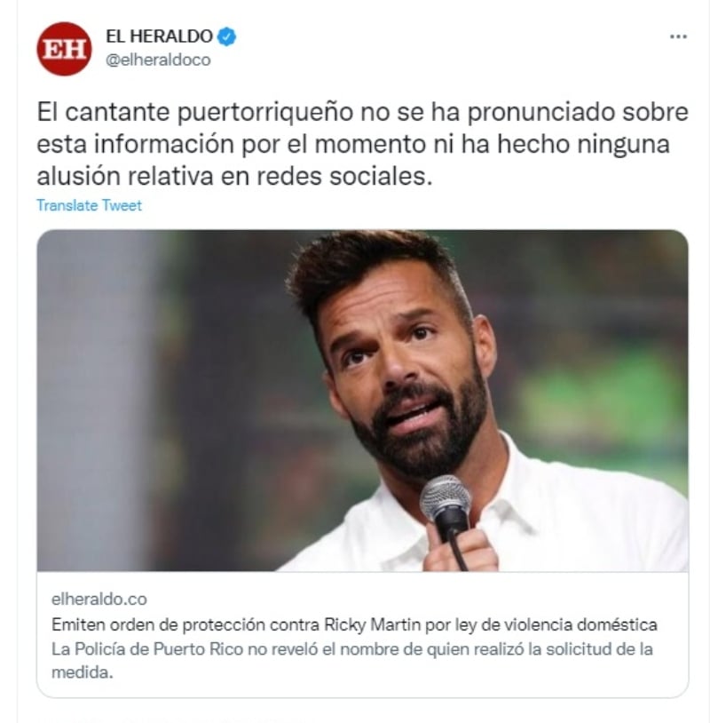 Cero contacto con la 'víctima'