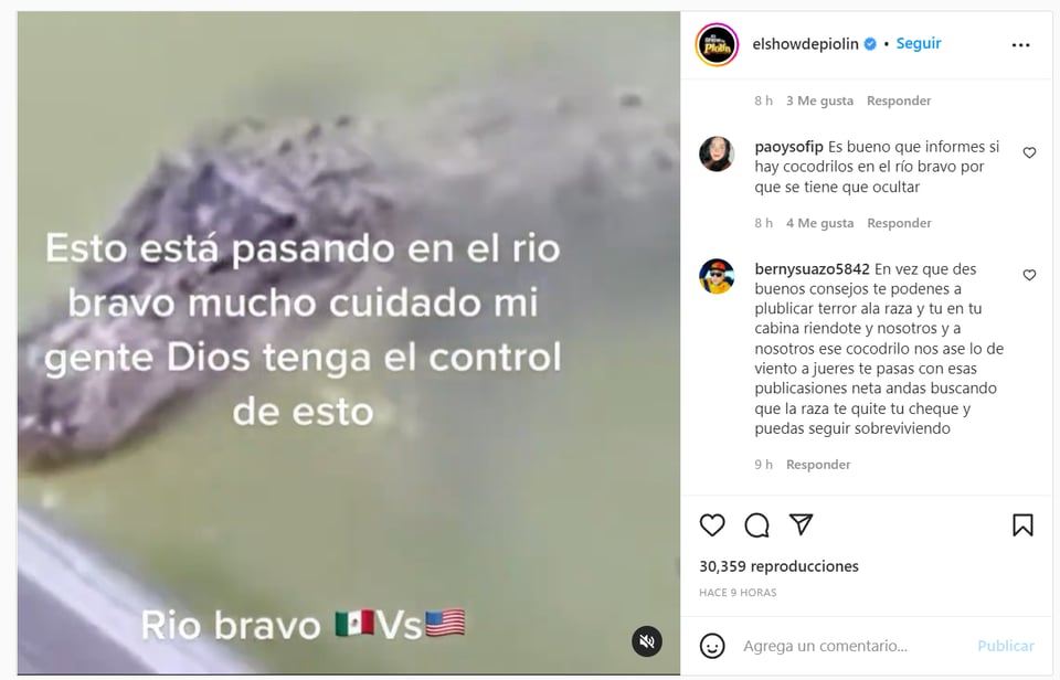 Rio Bravo Immigrant Tweety