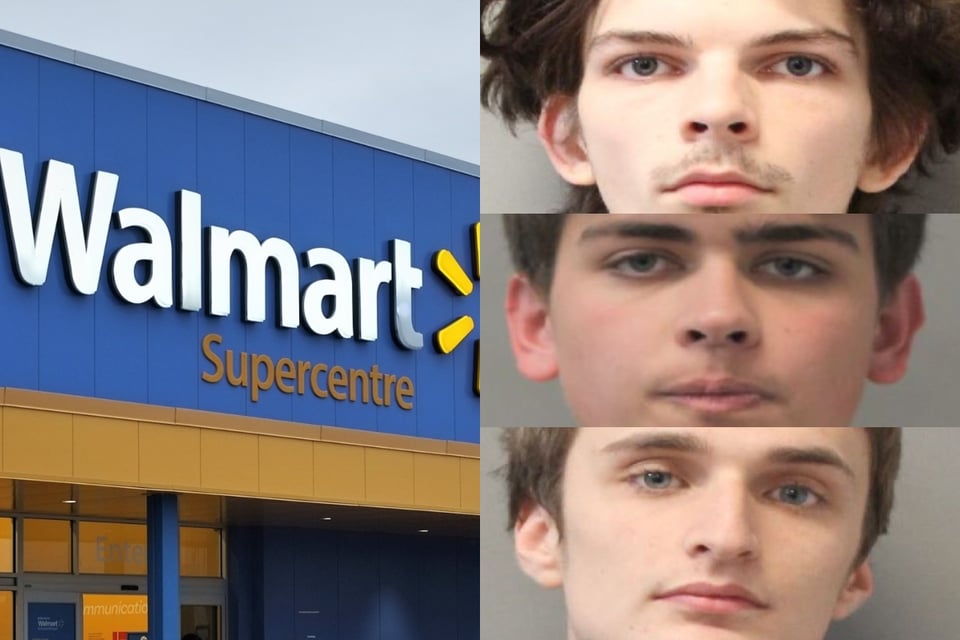 Hombres son acusados de robar en Walmart