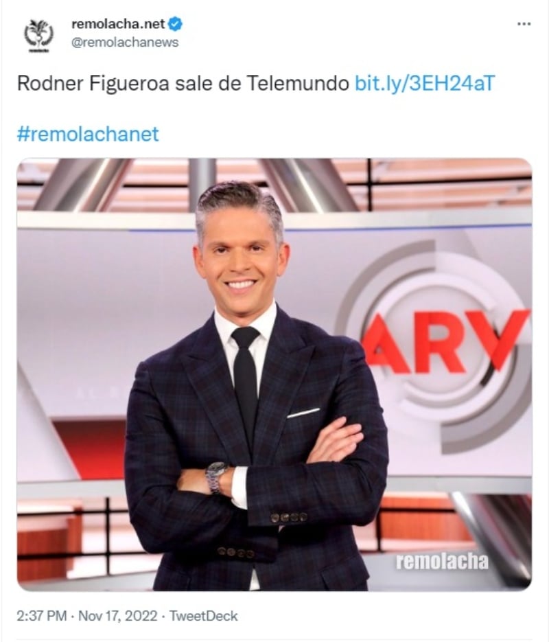 ¿Fue despedido?