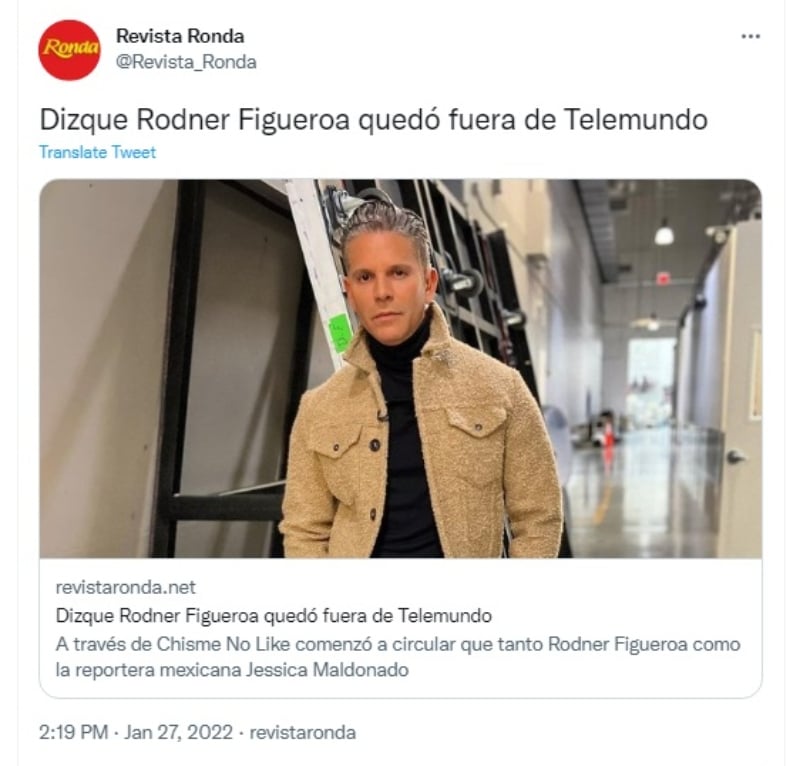 "Ya no será parte del programa de las tardes"