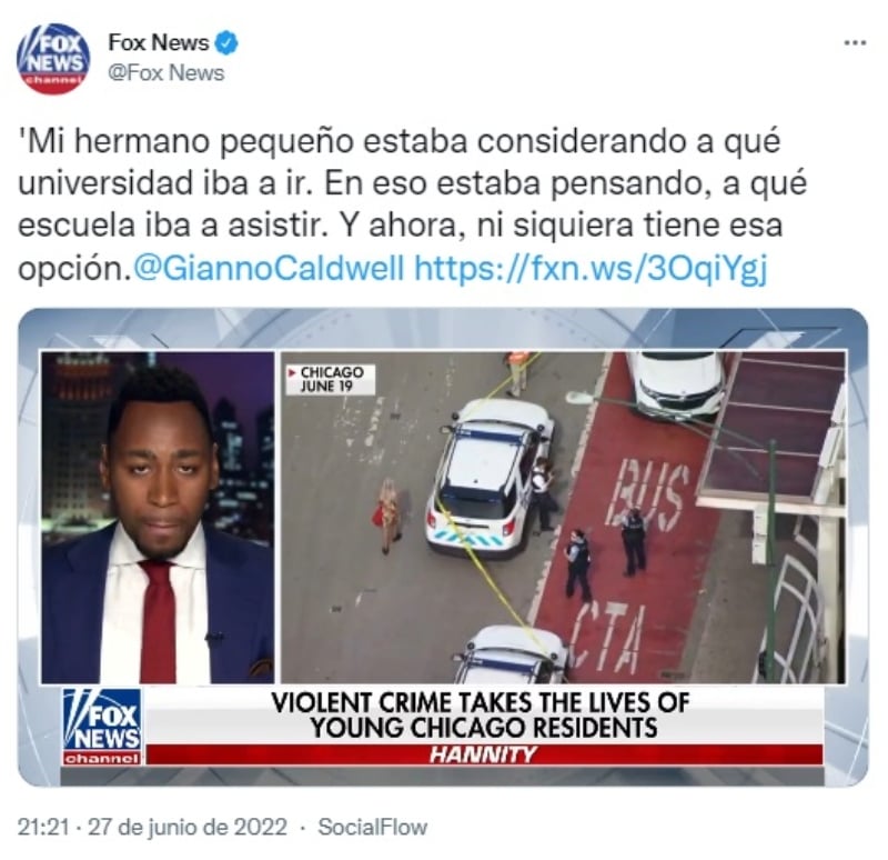 Gianno Caldwell rompe en llanto en pleno programa