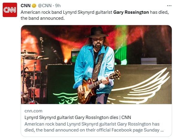 Muere fundador Lynyrd Skynyrd