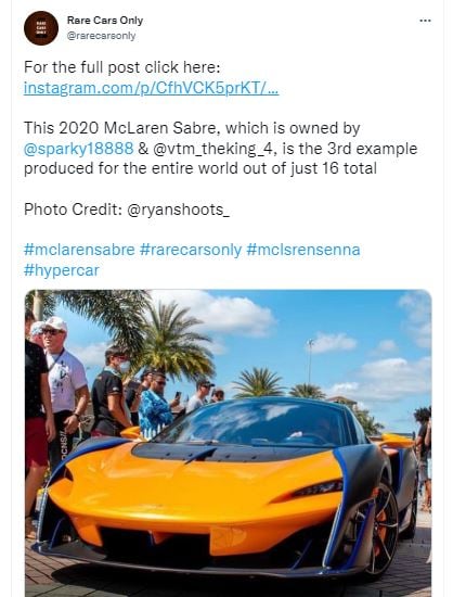 Detalles del exclusivo superauto