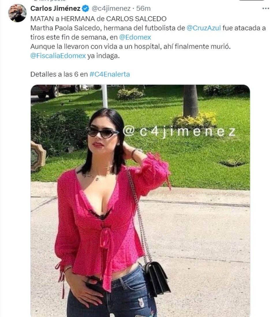 Carlos Salcedo hermana, Carlos Jiménez, Fiscalía, investigación, MundoNOW