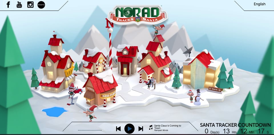 ¿Qué es NORAD Tracks Santa?