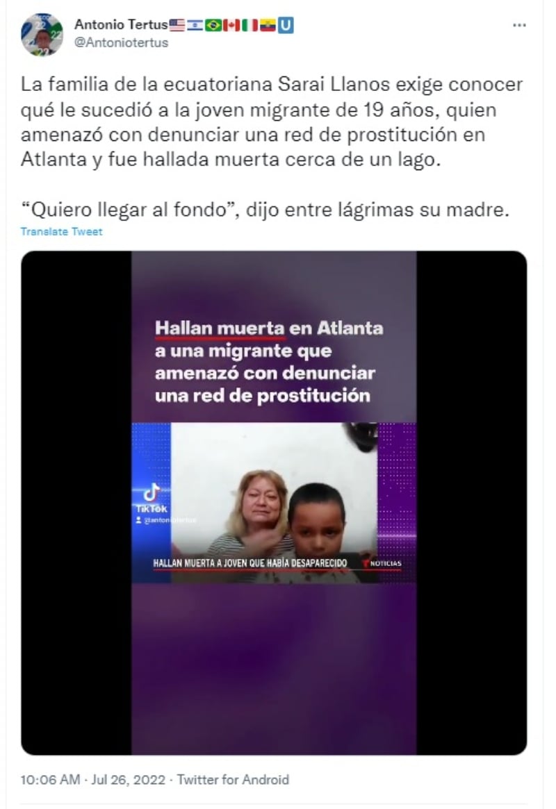Buscan al presunto asesino
