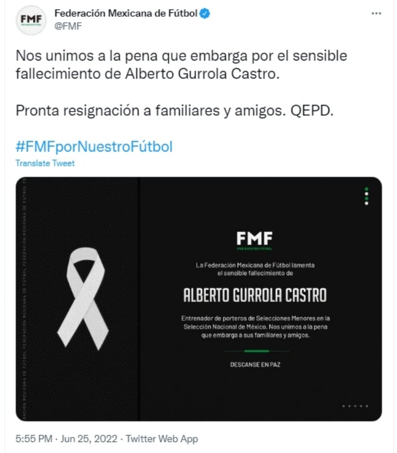 "Gracias por entregar tu corazón a México"
