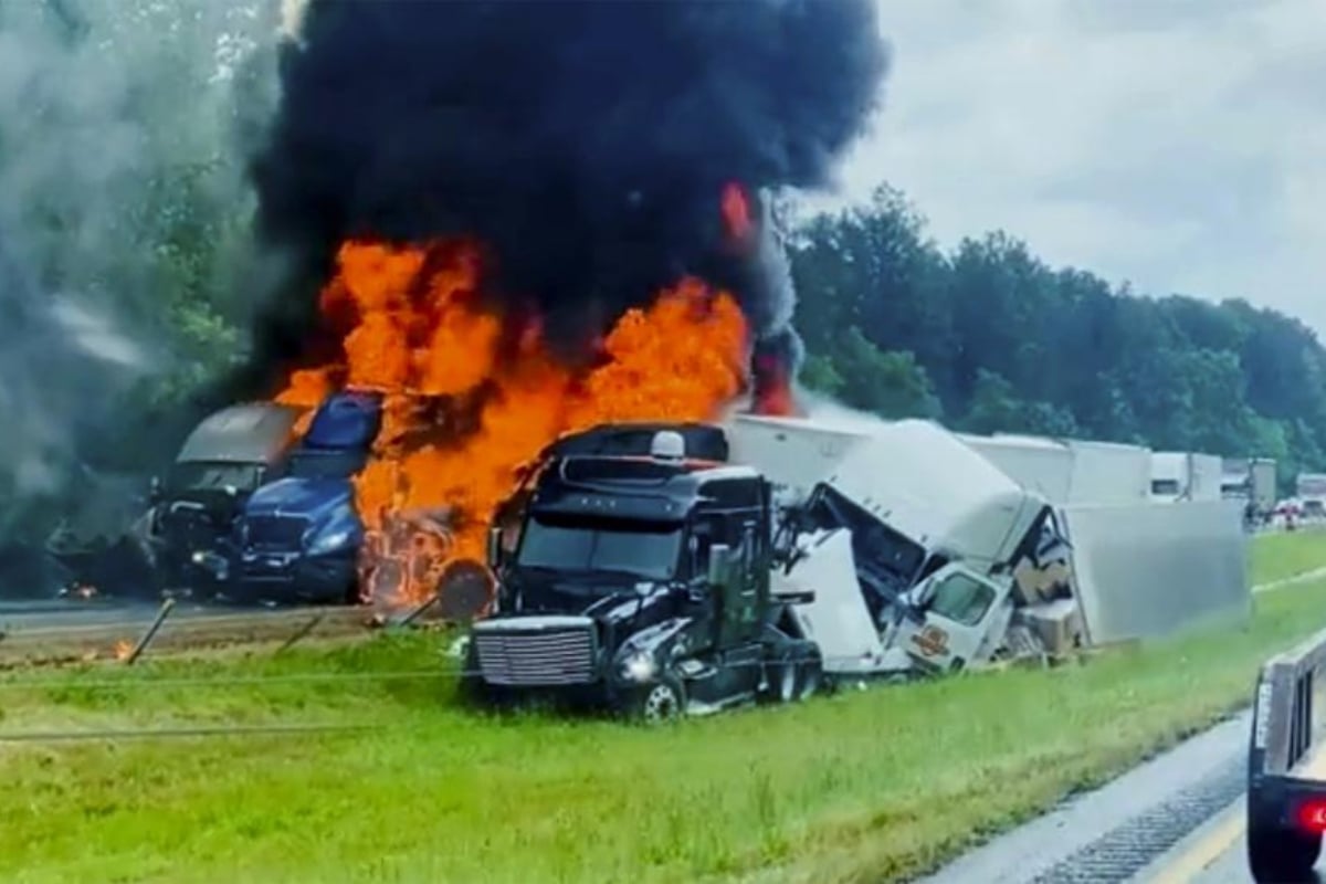 Accidente en carretera de EEUU deja al menos 3 muertos tras tormentas