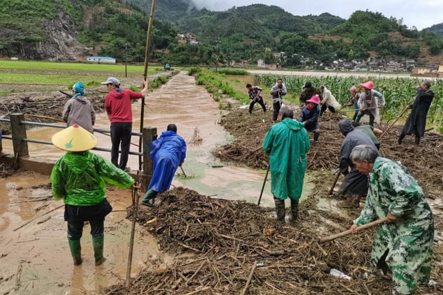 Al menos 15 muertos y 3 desaparecidos por lluvias torrenciales en China