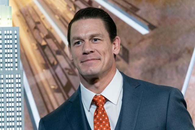 John Cena wears a miniskirt and heels for his new movie (PHOTOS)