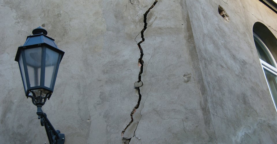 cuarteadura, edificio destruido, daños sismo, Clima, MundoNOW