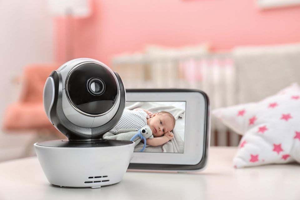 Monitor y cámara para bebés