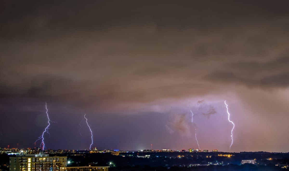 Tormentas veraniegas azotarían el centro de EEUU este sábado