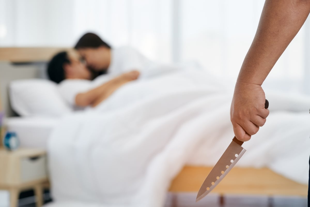 Mujer asesina cocina esposo