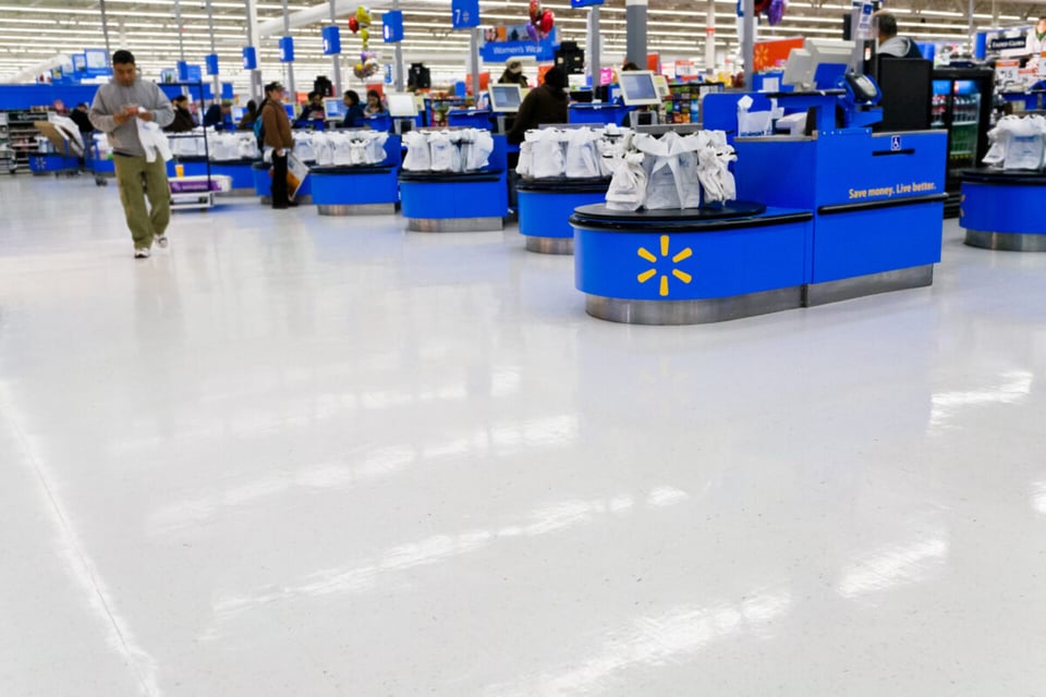 Walmart reemplaza máquinas