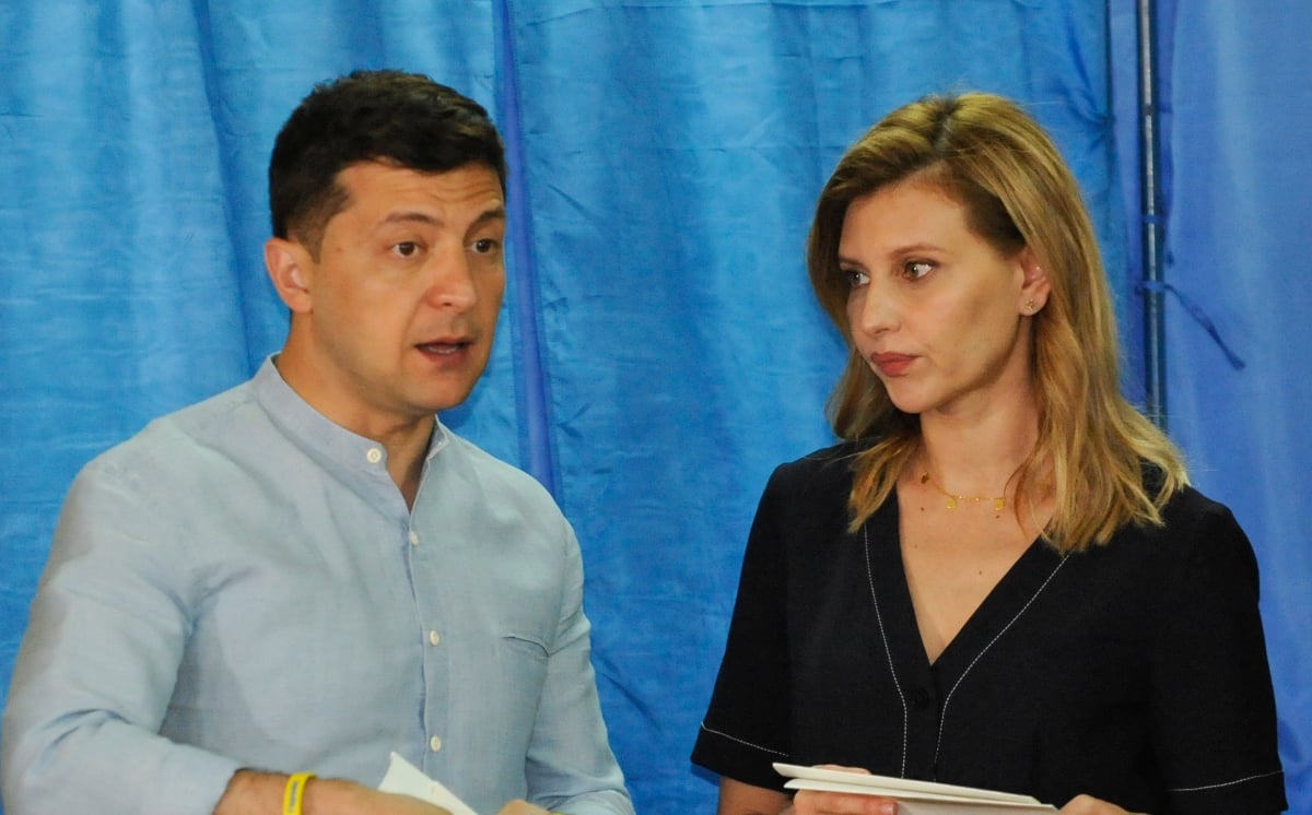 Informan qué pasó con la primera dama de Ucrania, esposa de Volodímir Zelenski