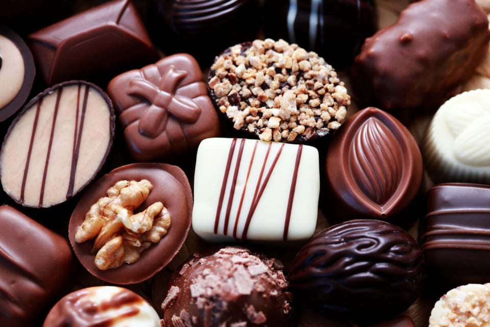 chocolates, dulces, azúcar, postre, MundoNOW