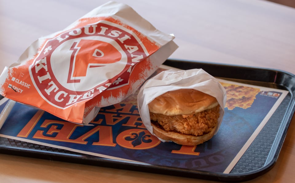 Popeyes pollo frito a 59 centavos
