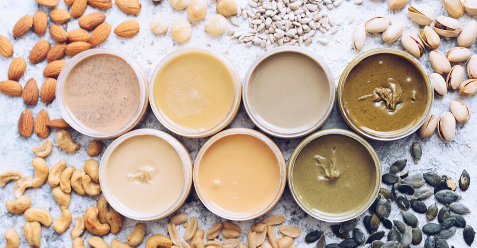 Mantequilla de nueces: 10 tipos diferentes de mantequilla de nueces además del maní