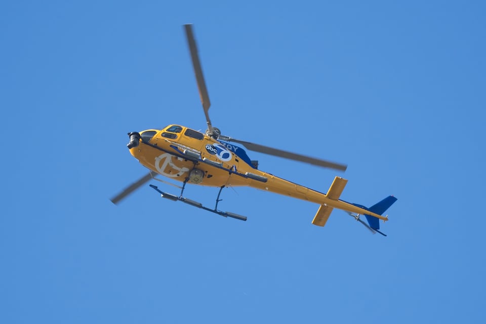 Piloto, reportero, helicóptero, ABC, MundoNOW