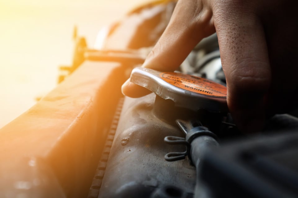 upper radiator cap, level check, fluid levels, Engine, MundoNOW