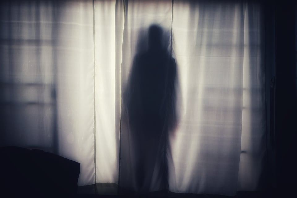 Ghost, redes sociales, pasillo, clínica, MundoNOW