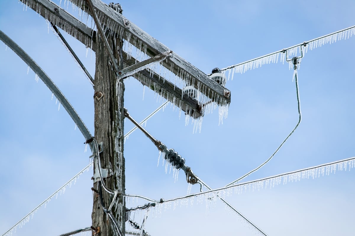 Tormenta de hielo amenaza el noroeste del Pacífico con cortes de energía significativos