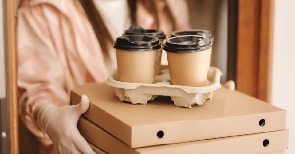 Food Delivery Job Concept