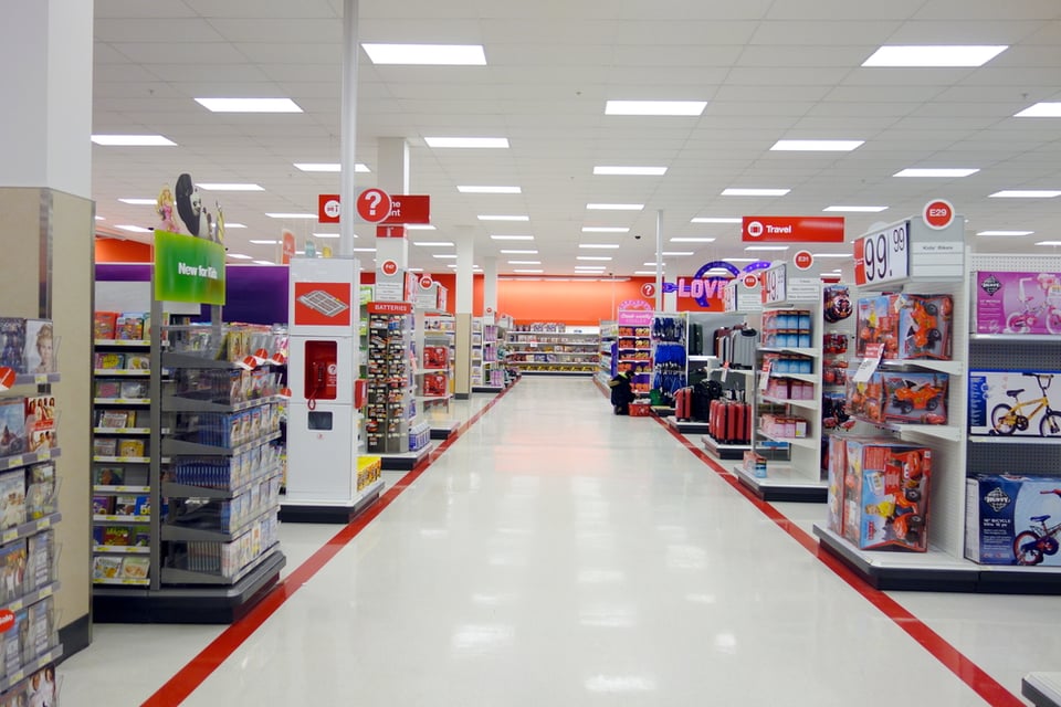Customer was arrested at a 'Target' store