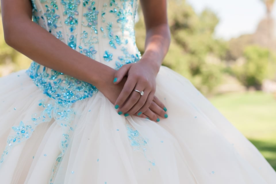 Quinceañera, fiesta, ataúd, hispana, TikTok