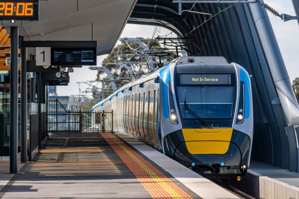 Retrasos en línea de trenes Metra