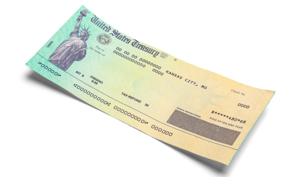 Enviarán cheques de hasta $1,100 dólares durante las próximas dos semanas