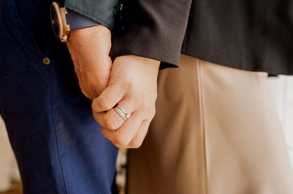 gay couple, engagement ring, relationship, Pride, MundoNOW