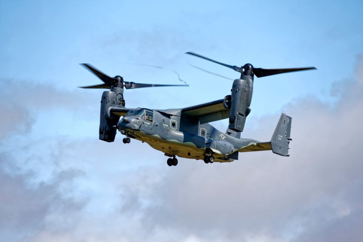 Se estrelló un avión militar de EEUU y murieron todos sus ocupantes