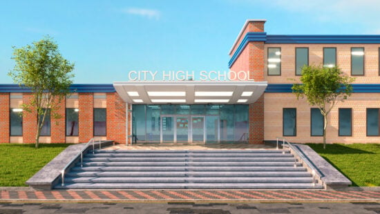 high school, education, history