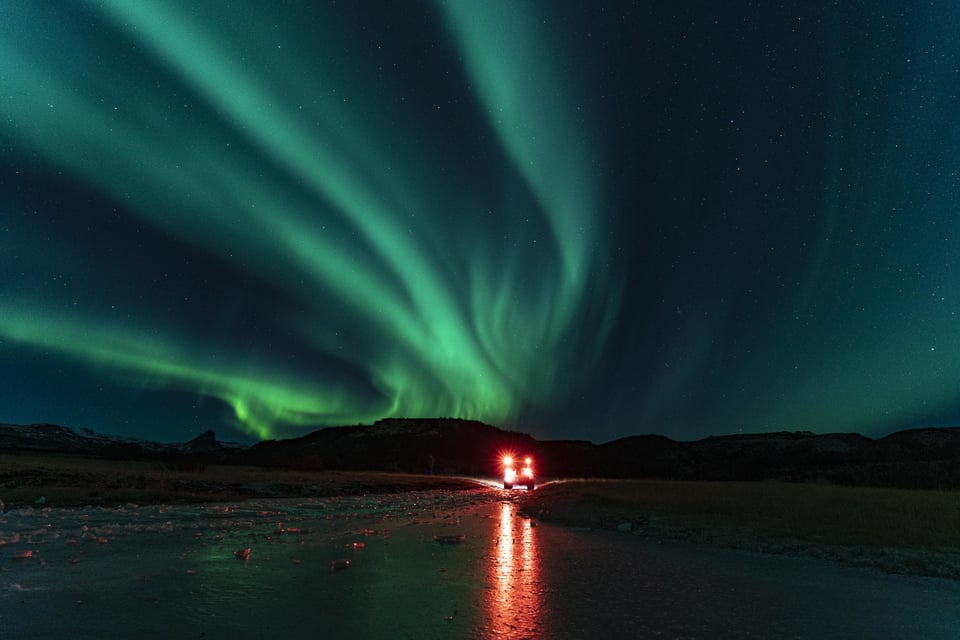 Tormenta solar, aurora boreal, cielo, Tierra, MundoNOW
