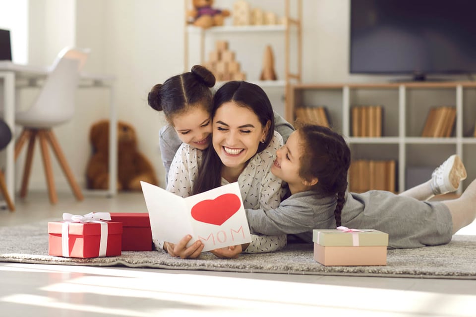 evolución del día de la madre, niños, tarjeta, celebración, MundoNOW