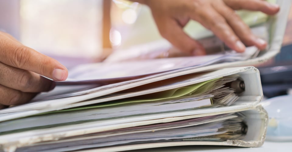 Carpeta que tiene archivos que son de proceso migratorio
