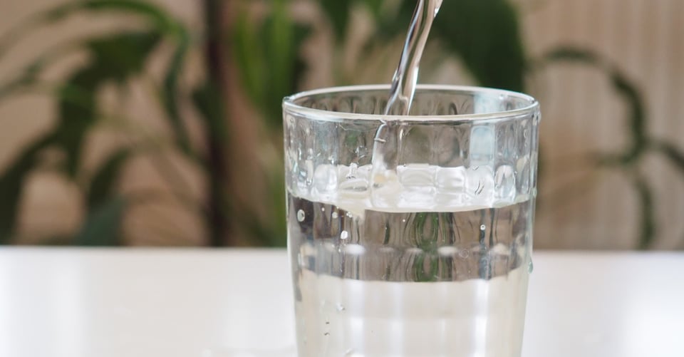 Agua para la resaca