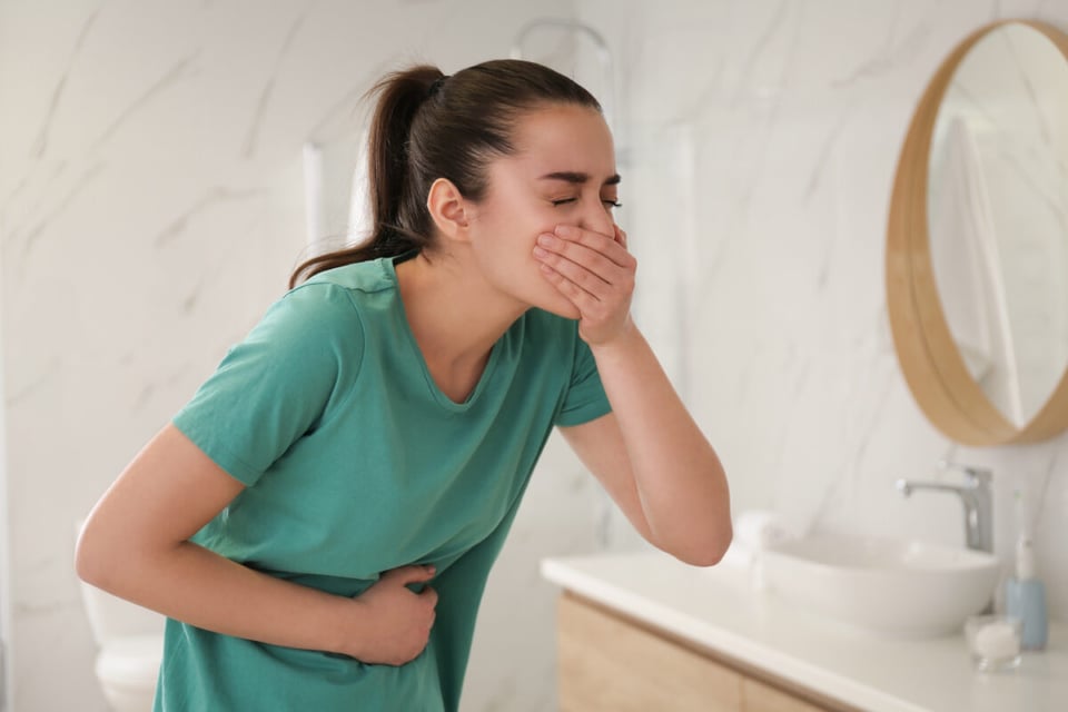 vómito, diarrea, síntomas, dolor, hospital, Salmonela